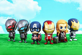 Avengers: Age of Ultron Cosbaby Series 1 Vinyl Figures by Hot Toys