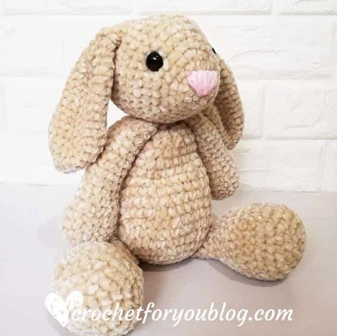 Velvet Bunny Amigurumi Crochet Pattern