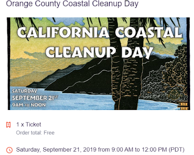 California Coastal Cleanup Day 2019