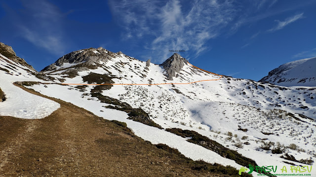 Subida a la Peña del Viento desde la Pista Wamba