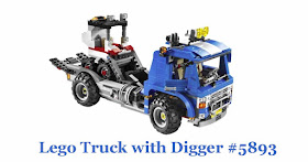 Lego Truck with Digger #5893