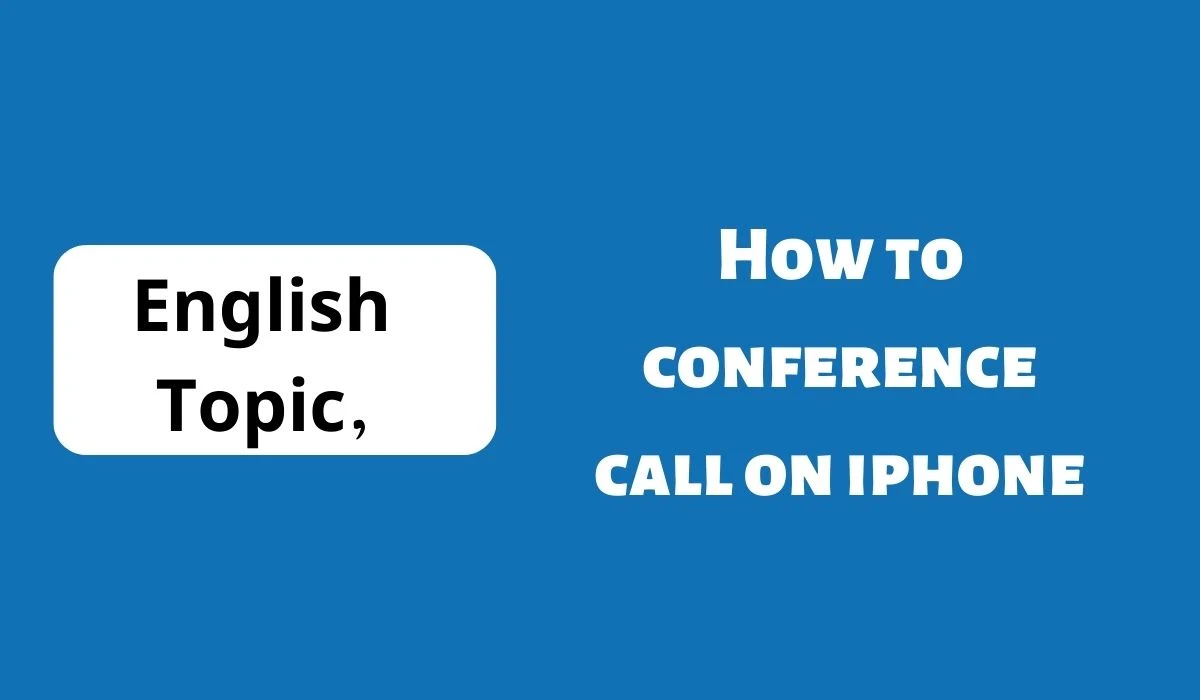 How to conference call on iphone