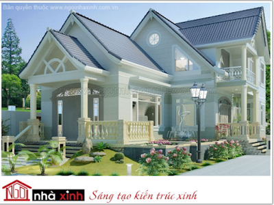 biet thu dep, biet thu vuon dep, nha dep