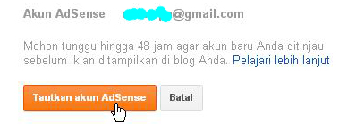 Mendaftar Google AdSense dari blogspot