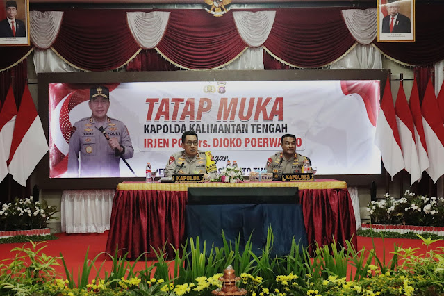 Arahan Untuk Pejuang Tangguh Polres Barito Timur, Kapolda Kalimantan Tengah Ingatkan Peran dan Tanggung Jawab Tugas Polisi