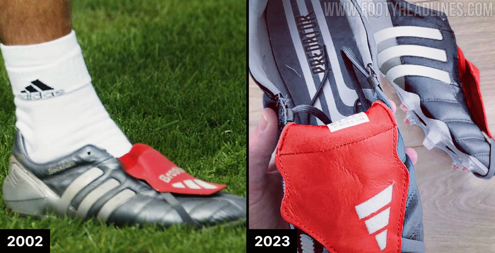 Adidas Predator Mania "Gunmetal" 2023 Remake Boots April Fool's Joke - Footy Headlines
