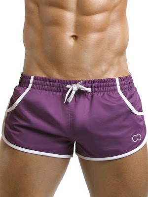 2Eros Icon Shorts Purple-White (Zyzz Shorts) Cool4guys Online Store