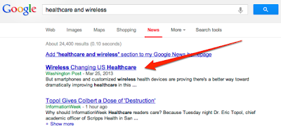 Healthcare And Wireless Google Search