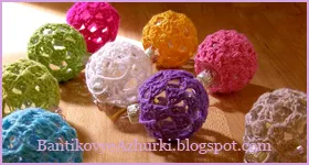 вязанная елочная игрушка своими руками