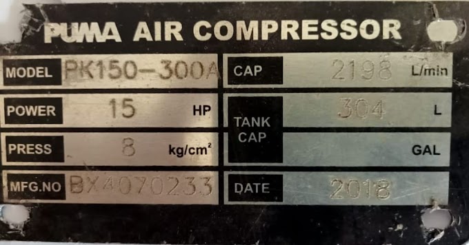 PUMA RK150-300A AIR COMPRESSOR