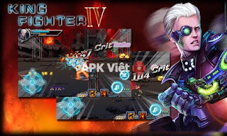 King Fighter IV v1.0.1 APK: game đi cảnh cho android (mod)