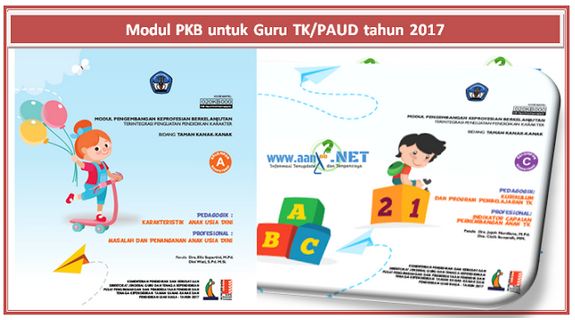 Download Modul PKB Guru TK/PAUD Revisi Tahun 2017