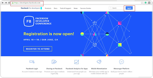 https://developers.facebook.com
