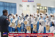 Isi Liburan Sekolah, PMR SMPN 4 Jember Ikuti Orientasi Kepalangmerahan