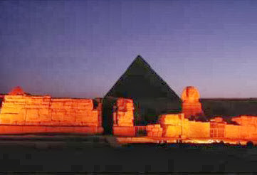 Sound and Light Show at Giza,