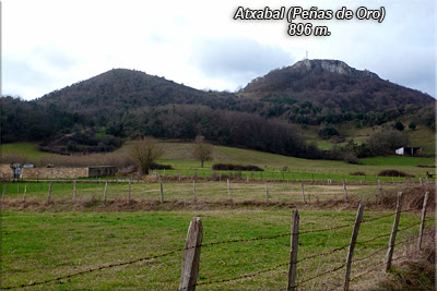 Atxabal (Peñas de Oro) desde Domaikia Atxabal (Peñas de Oro) desde Domaikia