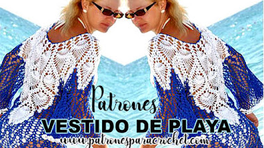 Vestido para la playa a crochet / Patrones