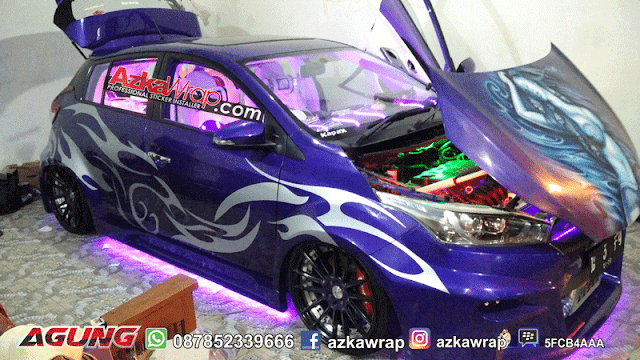 Jasa Pasang Cutting Sticker Mobil Surabaya - AzkaWrap.com