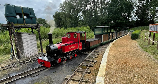 Waveney Valley Railway at Bressingham Steam & Gardens in Diss. Photo by Christopher Gottfried, July 2021