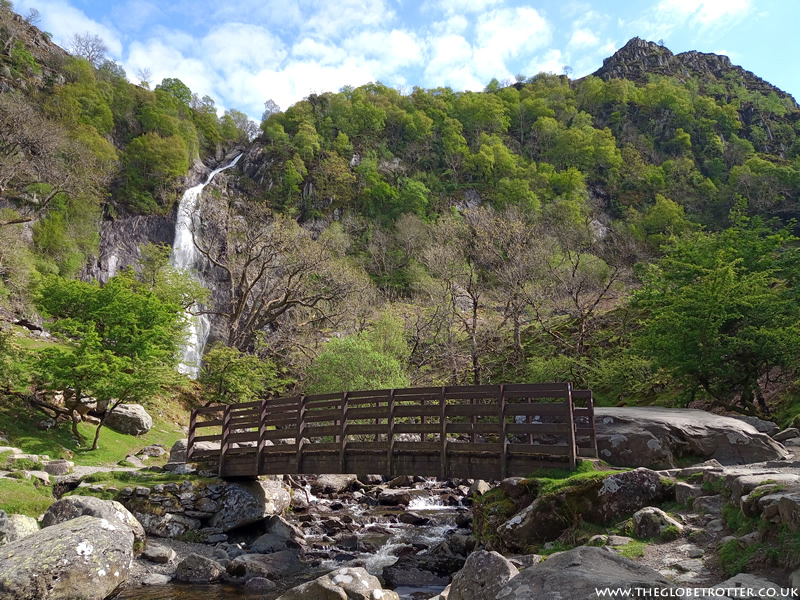 Visiting The Aber Falls in North Wales