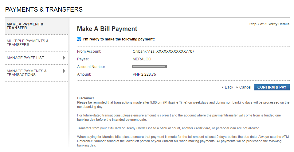 How To Pay Your Meralco Bill Using Your Credit Card? - My How To Diary