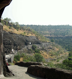 Ajanta caves exterior