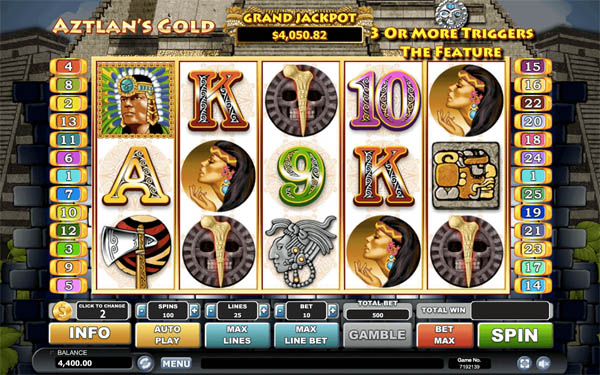 Main Gratis Slot Indonesia - Aztlan Gold Habanero