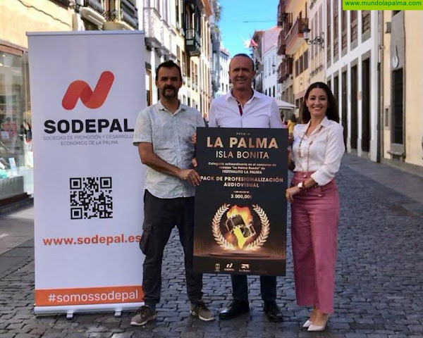 Sodepal crea el primer premio dirigido a la profesionalización del sector audiovisual en el marco del Festivalito La Palma 2022