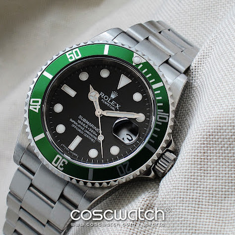 Rolex - Submariner LV 'KERMIT' 'V' (50th Anniversary Edition)