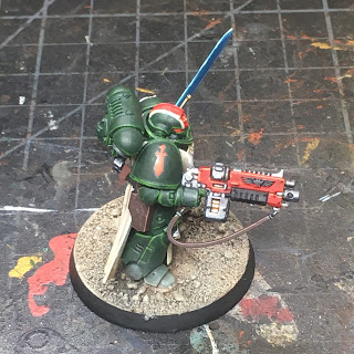 Dark Angels Lieutenant WIP