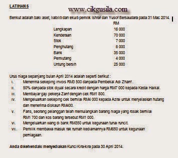 Contoh Soalan Dan Jawapan Persamaan Linear Serentak - Surat 10