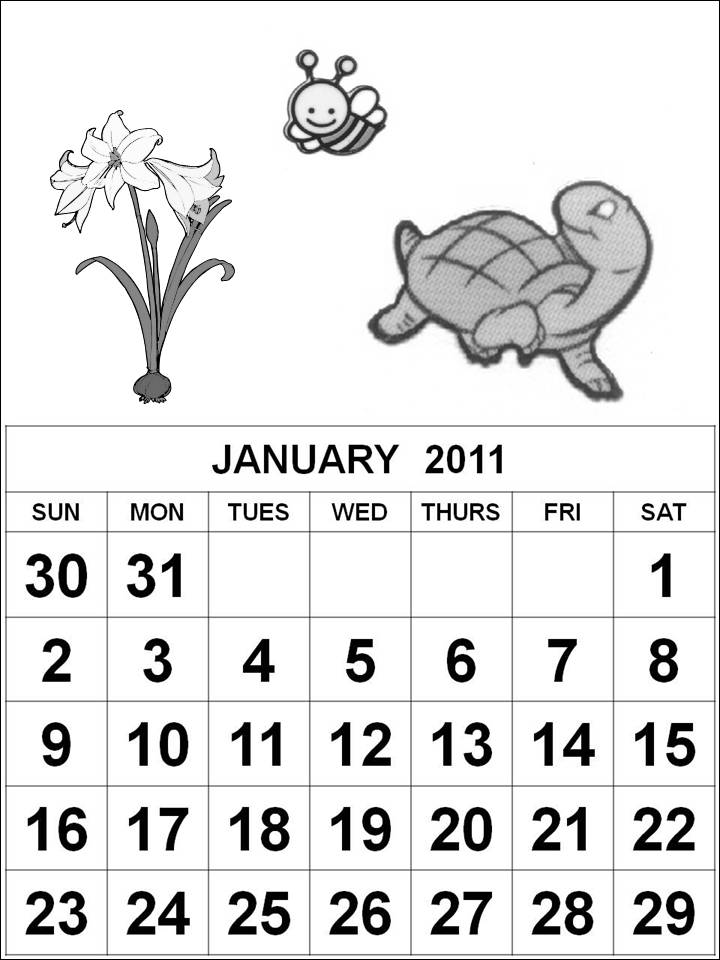 january 2011 calendar planner. January 2011 calendar printable and Blank Calendar Planner January .