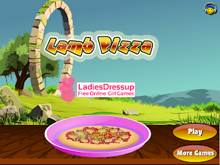Game memasak - Lamb Pizza