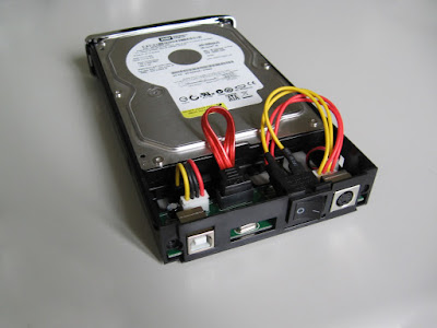 Nilox Hdisk S3 - box per hard disk esterni - particolare cablaggi