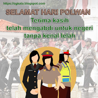  KATA KATA  POLWAN POLISI WANITA UCAPAN SELAMAT  HARI  