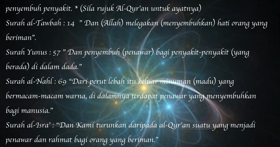 Cyber Health: AYAT-AYAT SYIFA