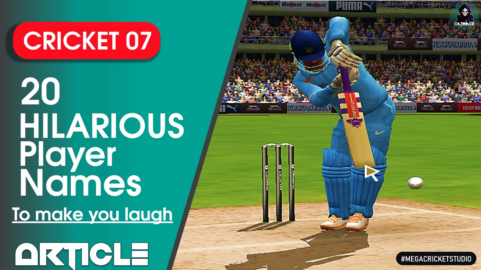 Top 20 Hilarious Player Names in Cricket 07 will make you laugh hard! 