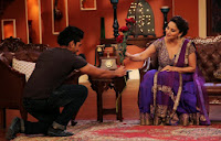 Madhuri Dixit & Huma promote 'Dedh Ishqiya' on Comedy Nights with Kapil