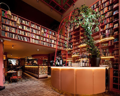 El nuevo restaurante que parece una biblioteca gigante