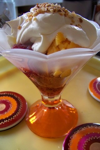 cuisine en folie sorbet mangue sorbet myrtilles avec