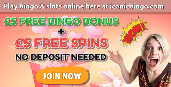 Get £5 Free Bingo Bonus + 5 Free Spins No Deposit Required