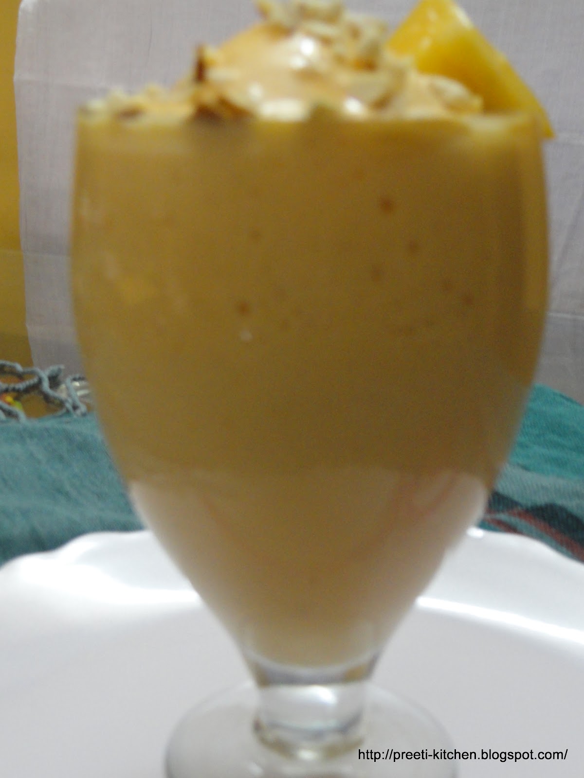 Nutty Mango Shake With Ice Cream Simply Tadka
