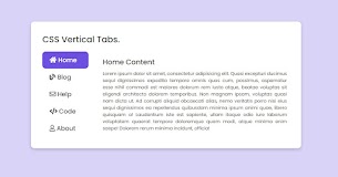 How To Create Tab Design using HTML & CSS - Responsive Blogger Template