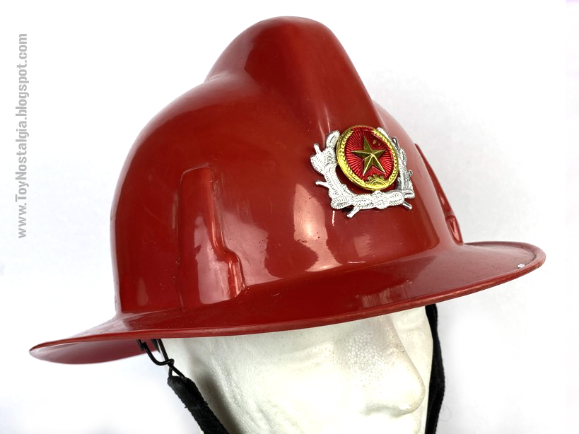 ATOSA casco bombero rojo hombre adulto : : Juguetes y juegos