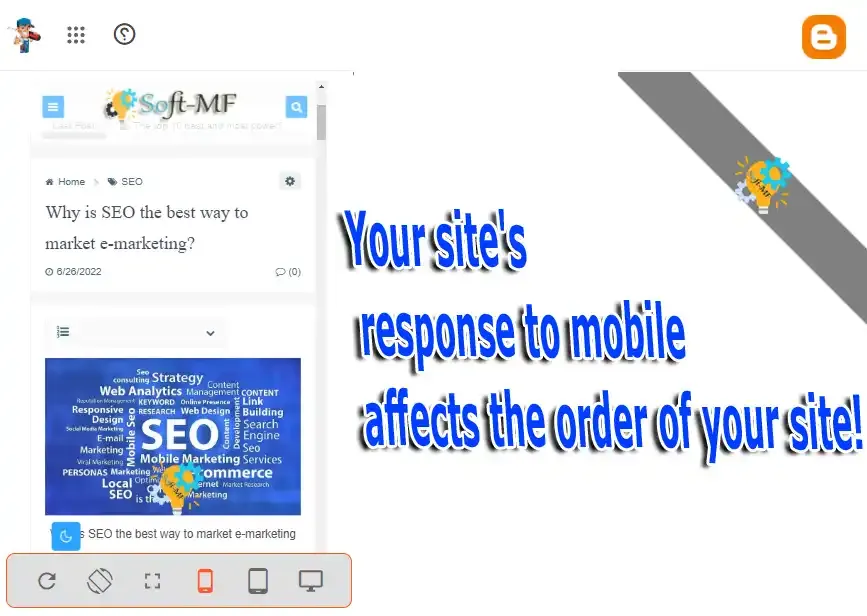 Your site's response to mobile affects the order of your site!