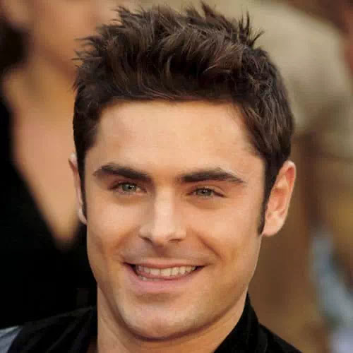 Zac Efron Spiky Hair