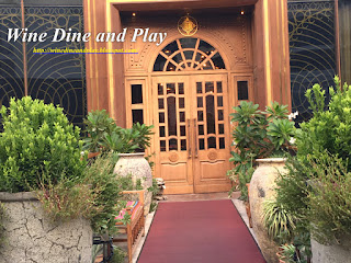 The Front Entrance to the COYA Peruvian Restaurant at the Four Seasons in Dubai