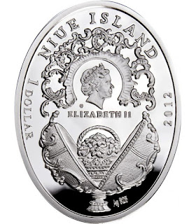 Niue 1 Dollar Silver Coin 2012 Faberge Egg