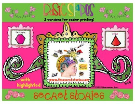 FREE Secret Stories® Math Secrets Shape Anchors