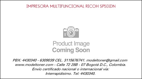 IMPRESORA MULTIFUNCIONAL RICOH SP501DN